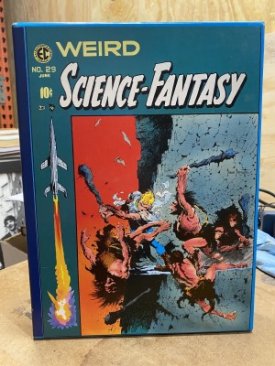 The Complete Weird Science Fantasy-Incredible Science Fiction Two folio volumes with Slipcase (EC an Entertaining Comic, 23-33)by: EC Library 